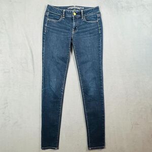 American Eagle Jeans Womens Size 2 Jegging Dark Wash‎ Stretch Denim AEO